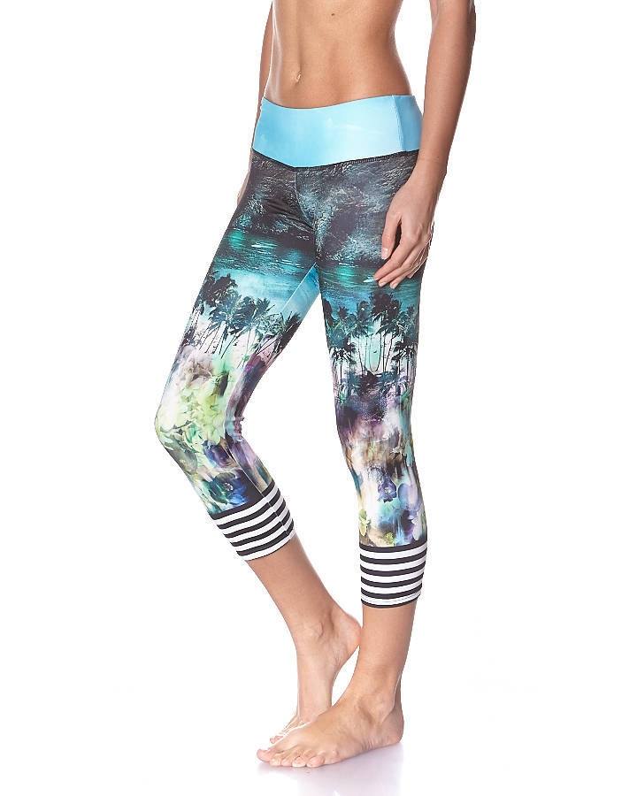 Buy THE BLAZZE 1603 Yoga Pants Capri Leggings for Women Workout Leggings  for Womens Yoga Capris (Small, Black) at