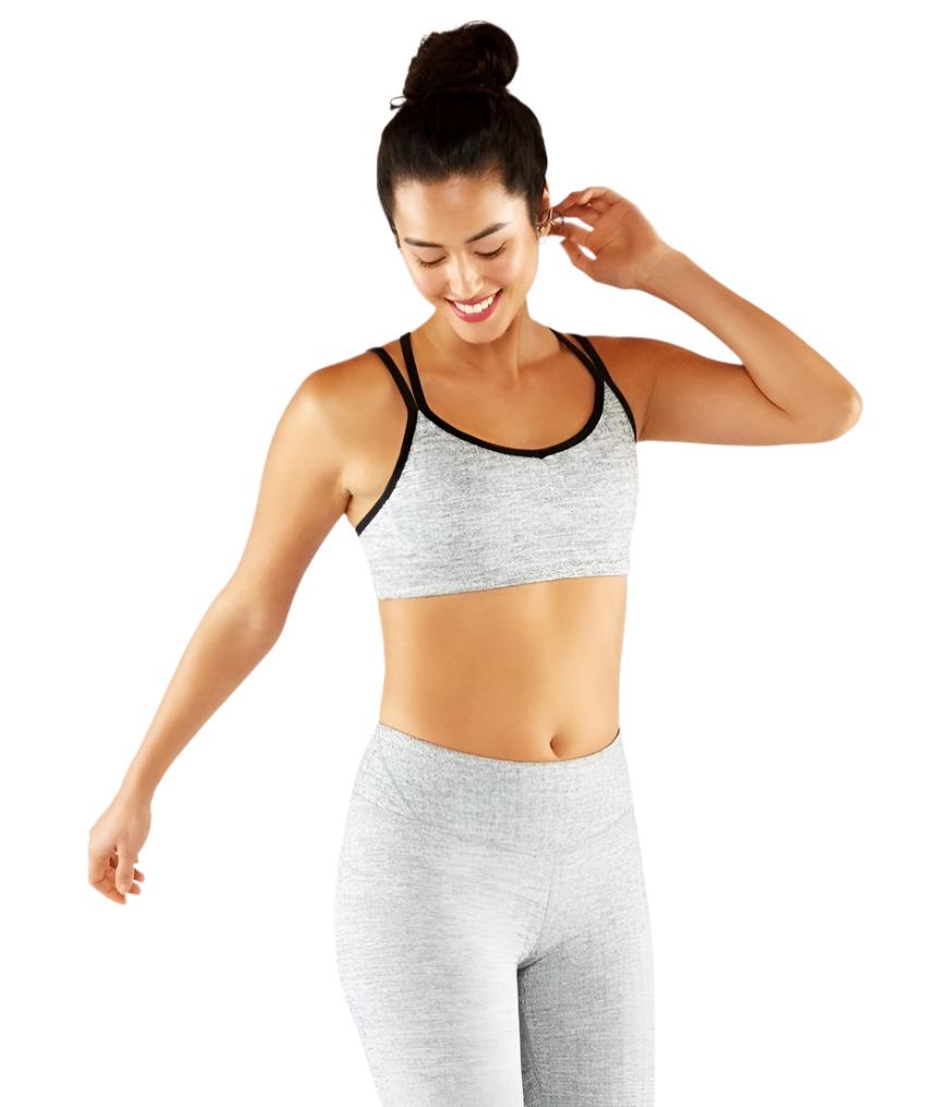 Manduka Cross Strap Bra Herringbone