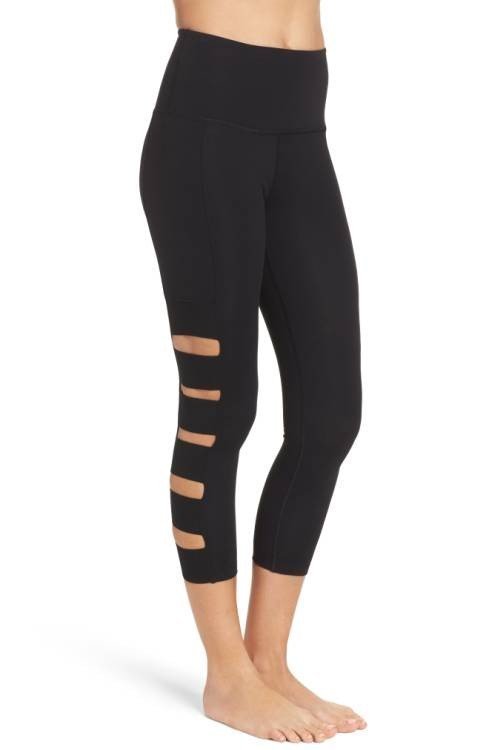 Beyond Yoga Wide Band Stacked Capris