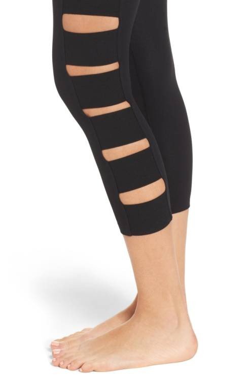 beyond yoga wide band stacked capris