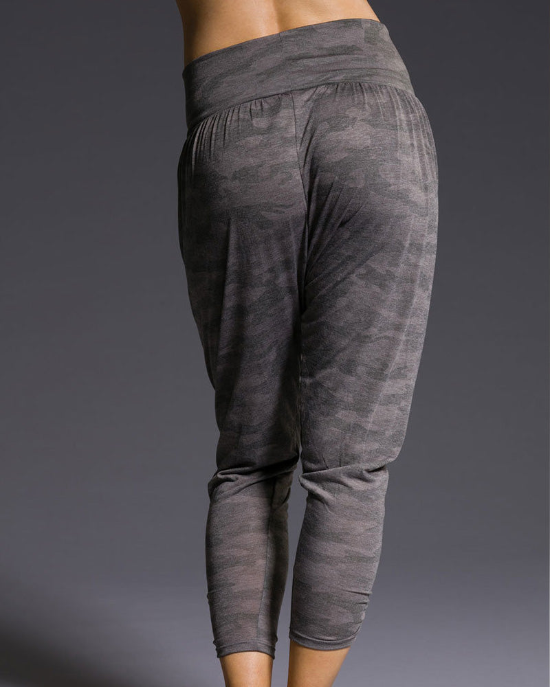 Onzie Flow Harem Pant 2024 - Moss Camouflage - rear view