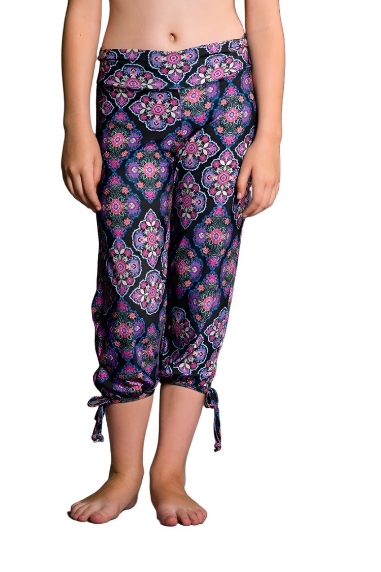 Onzie Youth Gypsy pants 812 - Fiesta - front view