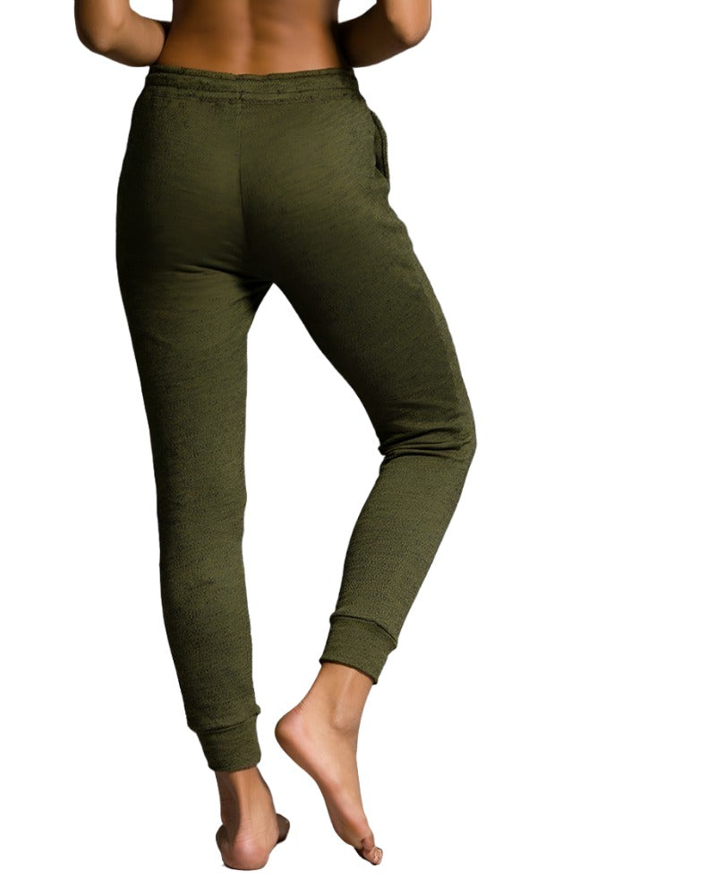 Onzie Spa Sweatpant 2038 Moss - rear view