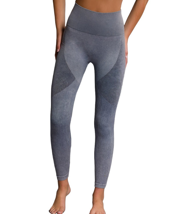 Onzie Flow Seamless Legging 2039 Slate Grey - front view