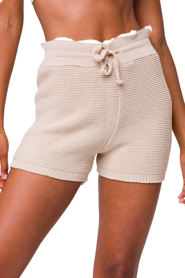 Onzie Cozy Knit Shorts 2263 - Cuban Sand