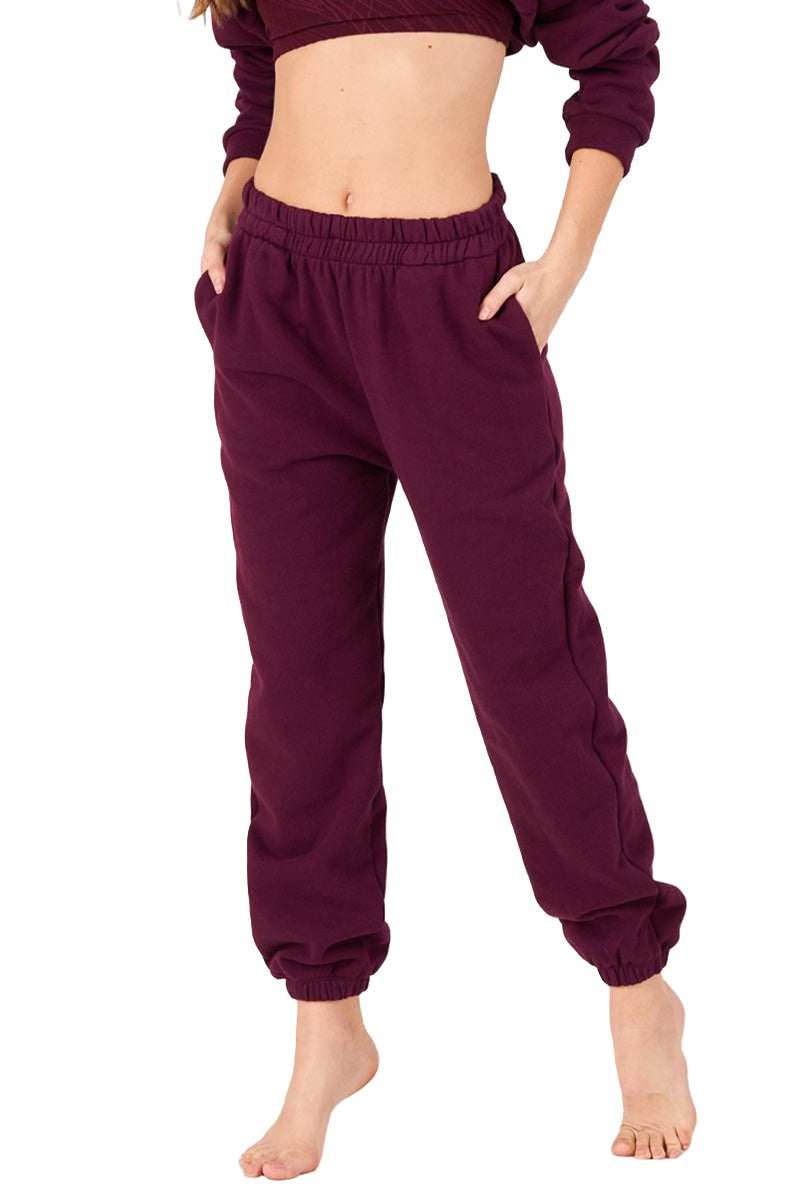 Onzie Varsity Sweat pant 2270 - Fig - Front View