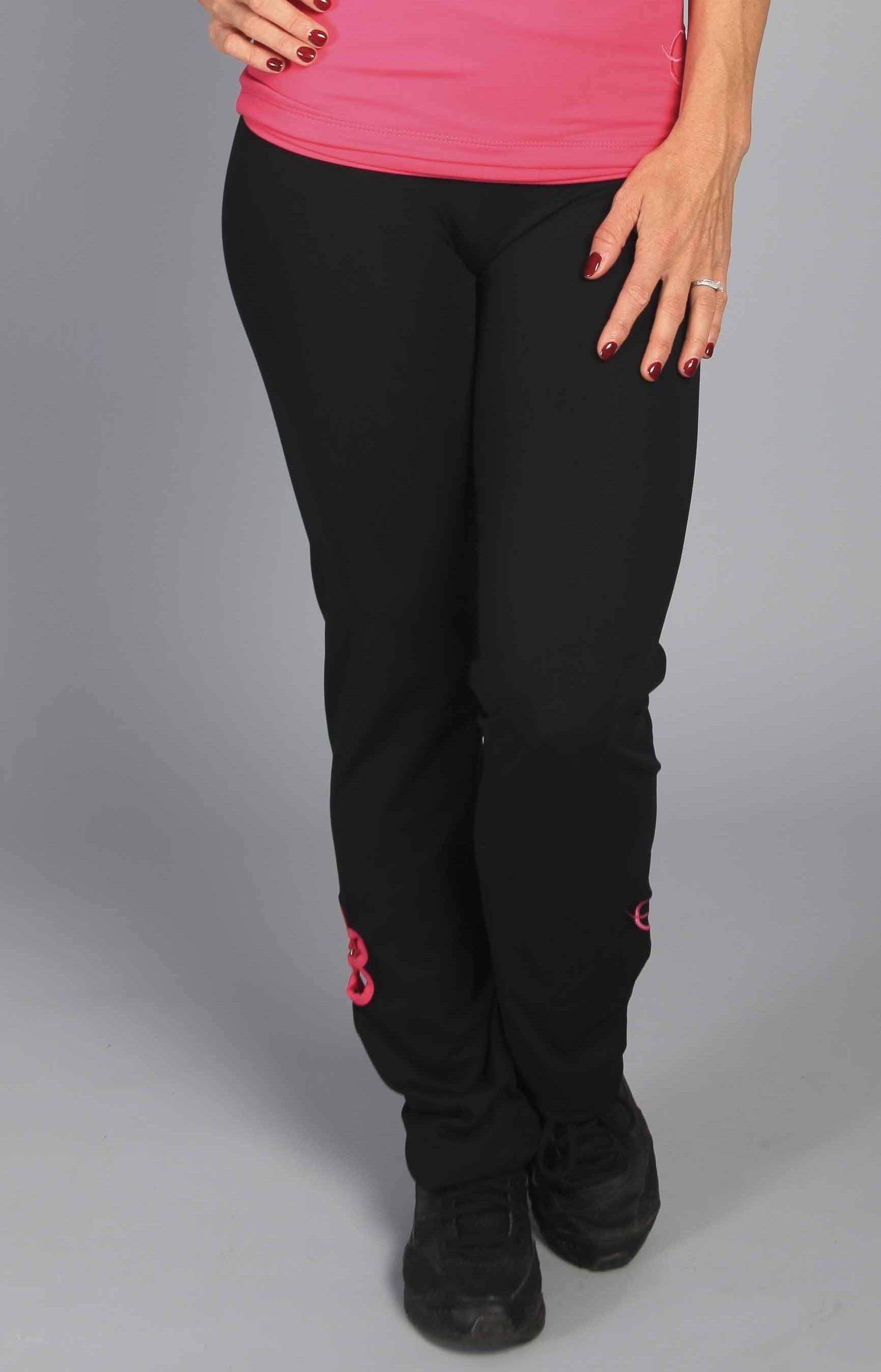 Last Chance! Equilibrium Roll Down Daisy BootCut Pant LP298 Pink
