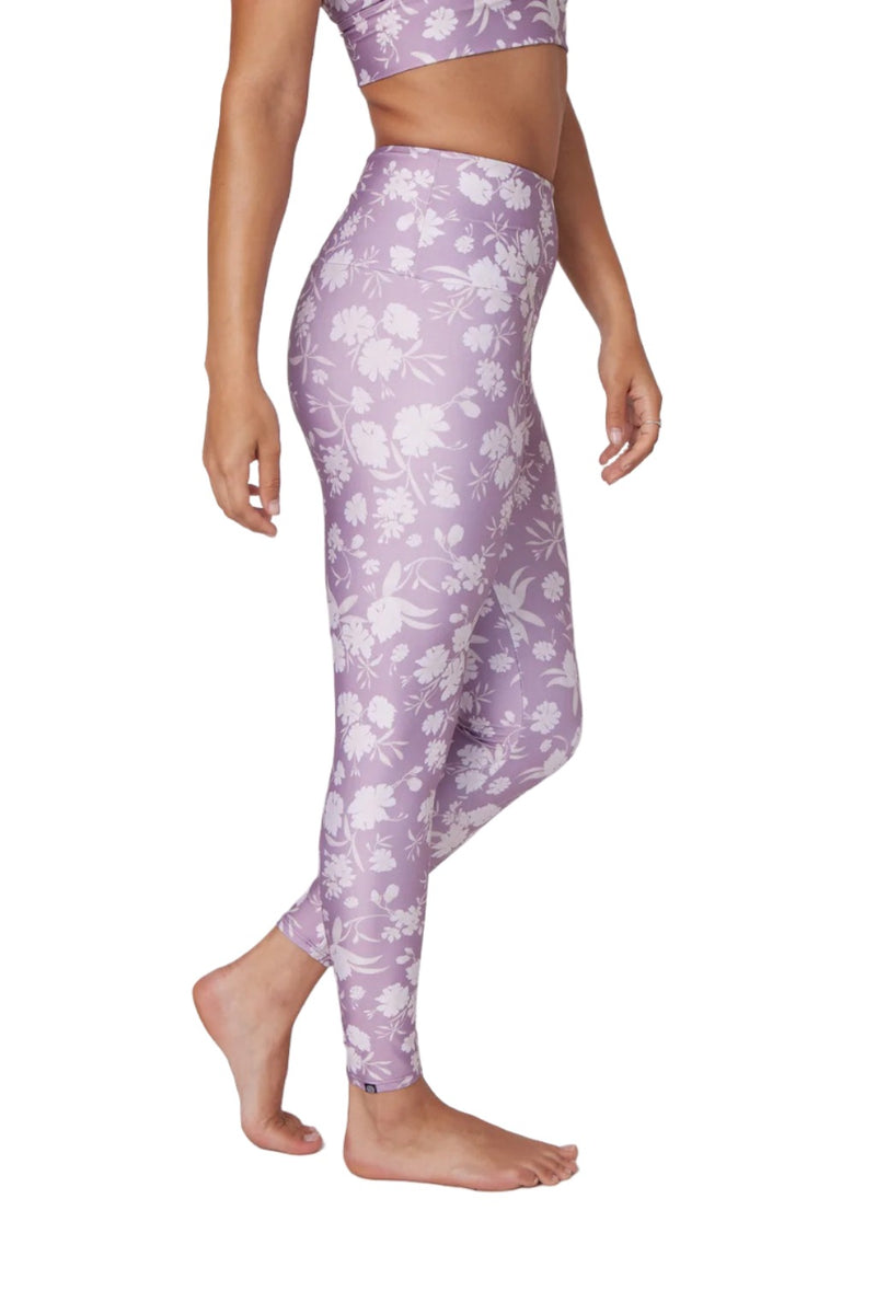 Onzie Flow Highrise Basic Midi 2029 and Plus - Blossom - Side View