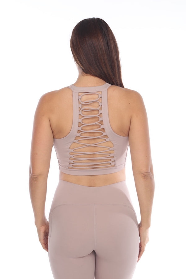 Fitwear Show Off Your Back Bra Top W9176R