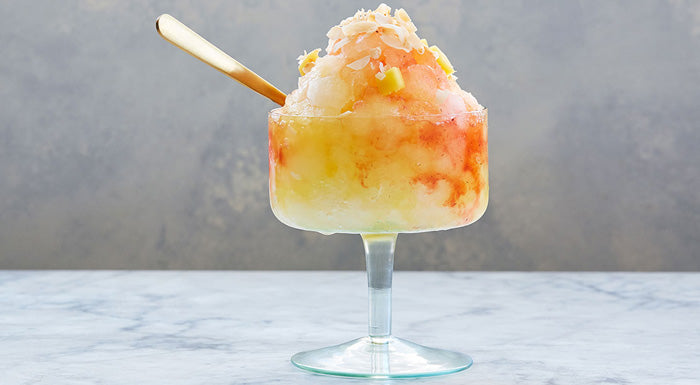 Mango Strawberry Snow Cone