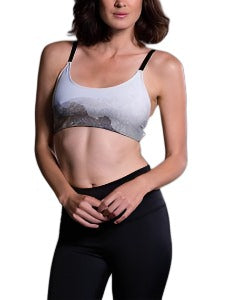 Onzie Graphic Elastic Back Bra 382 - Desert Rain - 