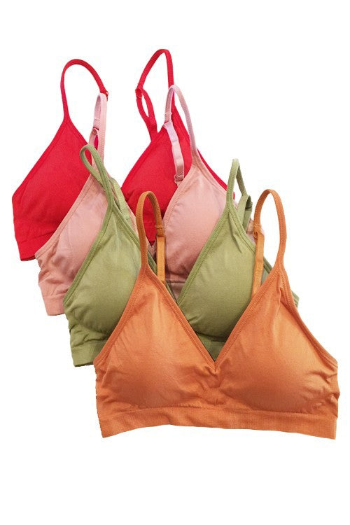 Anemone Plunging V Neck Seamless Bra ANE-04