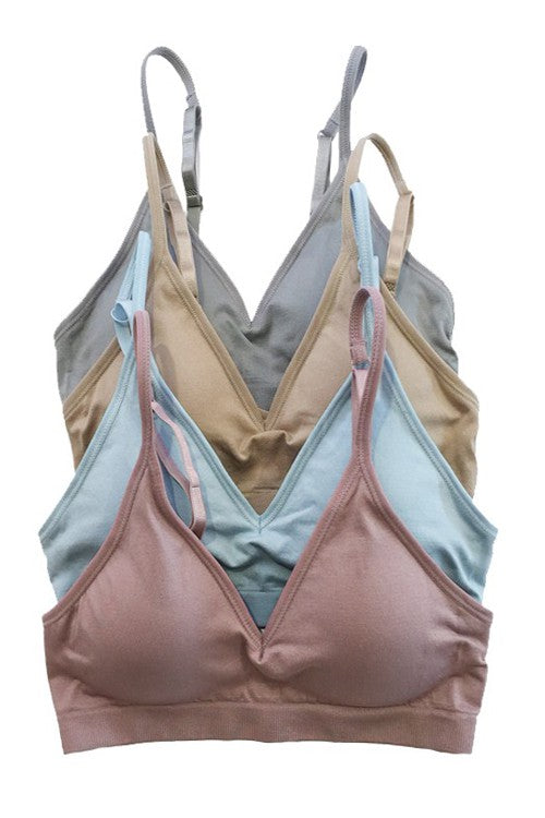 Anemone Plunging V Neck Seamless Bra ANE-04