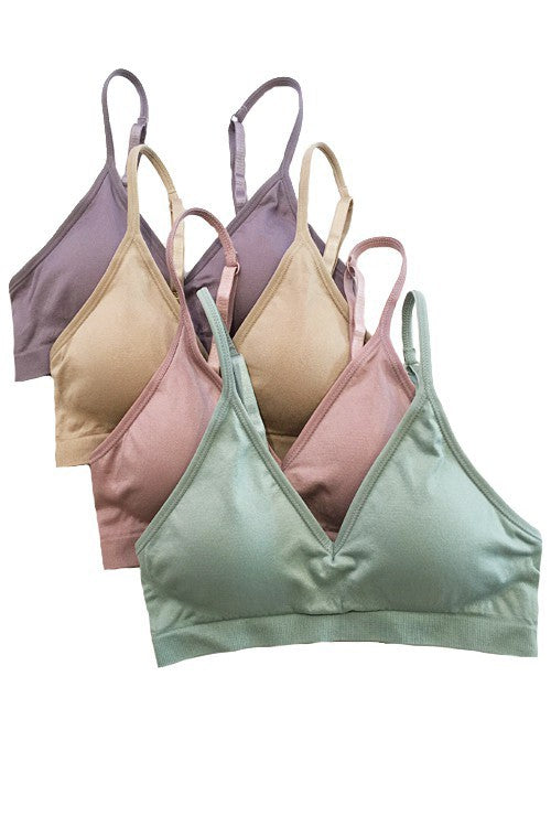 Anemone Plunging V Neck Seamless Bra ANE-04