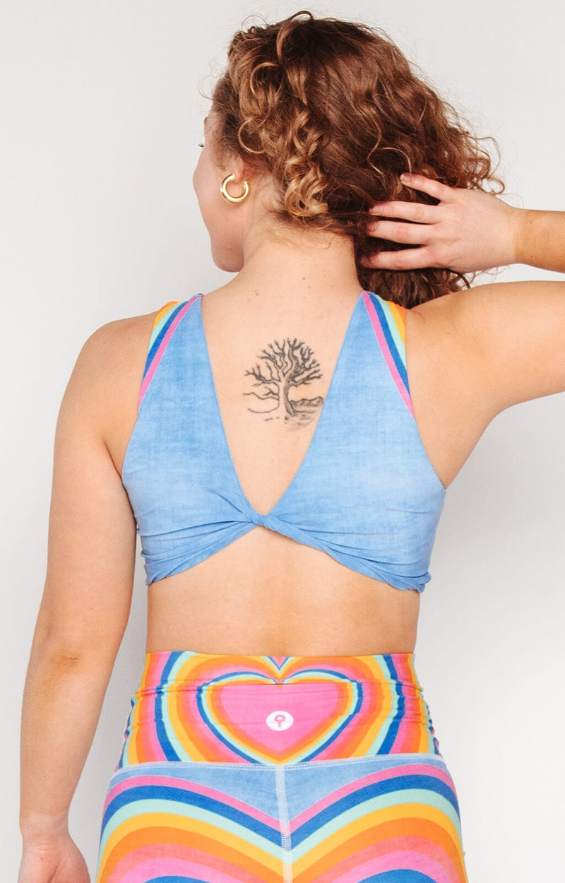 Twist & Turn Tank - Rainbow Love by Yoga Democracy