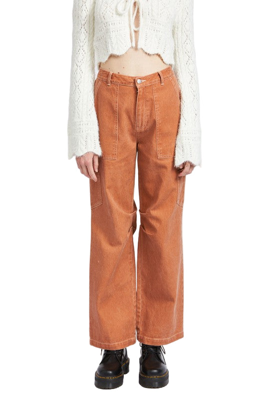 EMORY PARK HIGH RISE FIT CARGO PANTS - Front View
