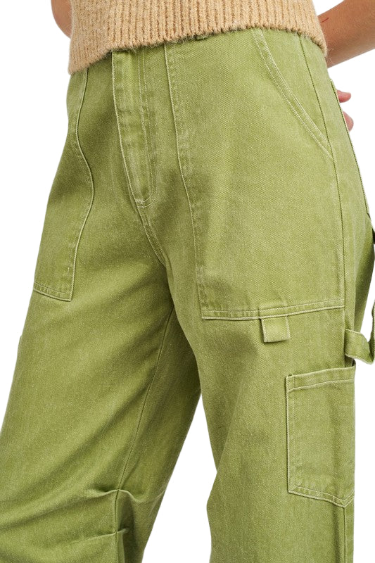 EMORY PARK HIGH RISE FIT CARGO PANTS - Rear View