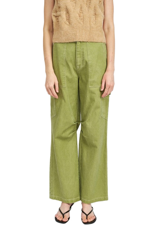 EMORY PARK HIGH RISE FIT CARGO PANTS - Front View