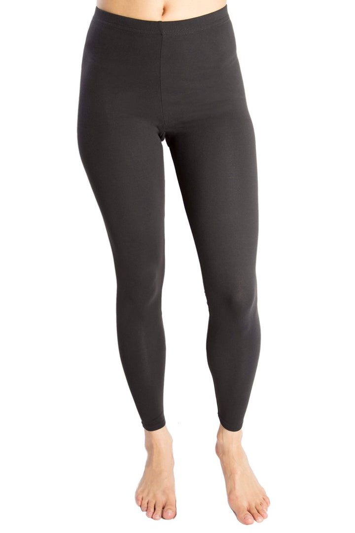 One Step Ahead COTTON Elastic Waist Fitted Leggings 300