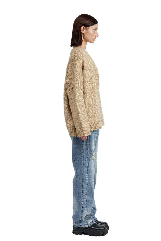 EMORY PARK OVERSIZED CARDIGAN - Side Full View