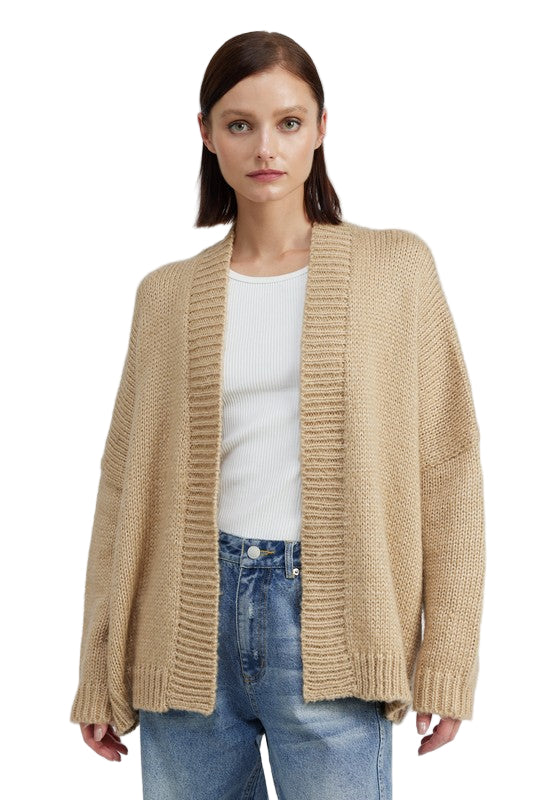 EMORY PARK OVERSIZED CARDIGAN - Front View