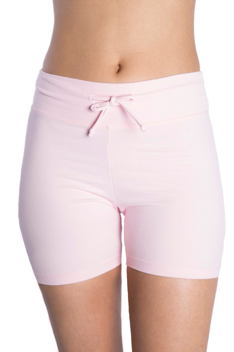 One Step Ahead Brushed Supplex Fitted Drawstring Short 203