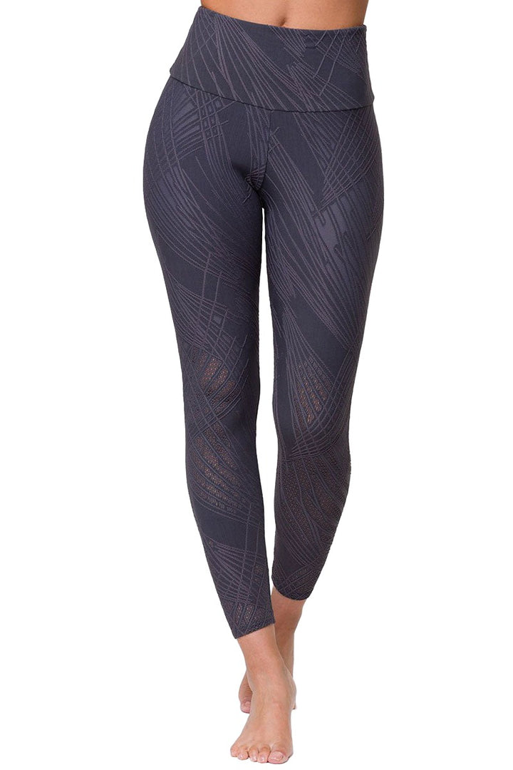Onzie Selenite 7/8 Midi Legging 2083 - Concorde - Front View