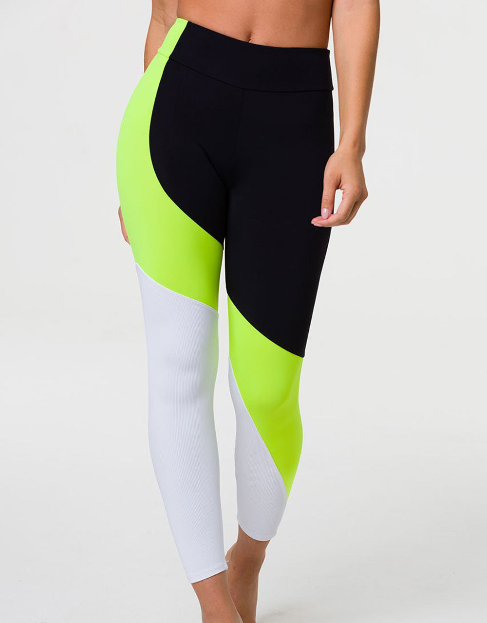Onzie Asymmetrical Block Legging 2241 and Plus