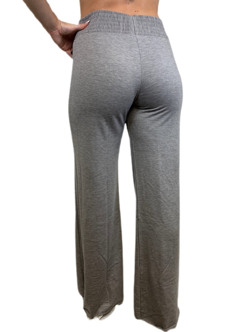 Onzie Hot Yoga Palazzo Pant 230 - Heather - rear view