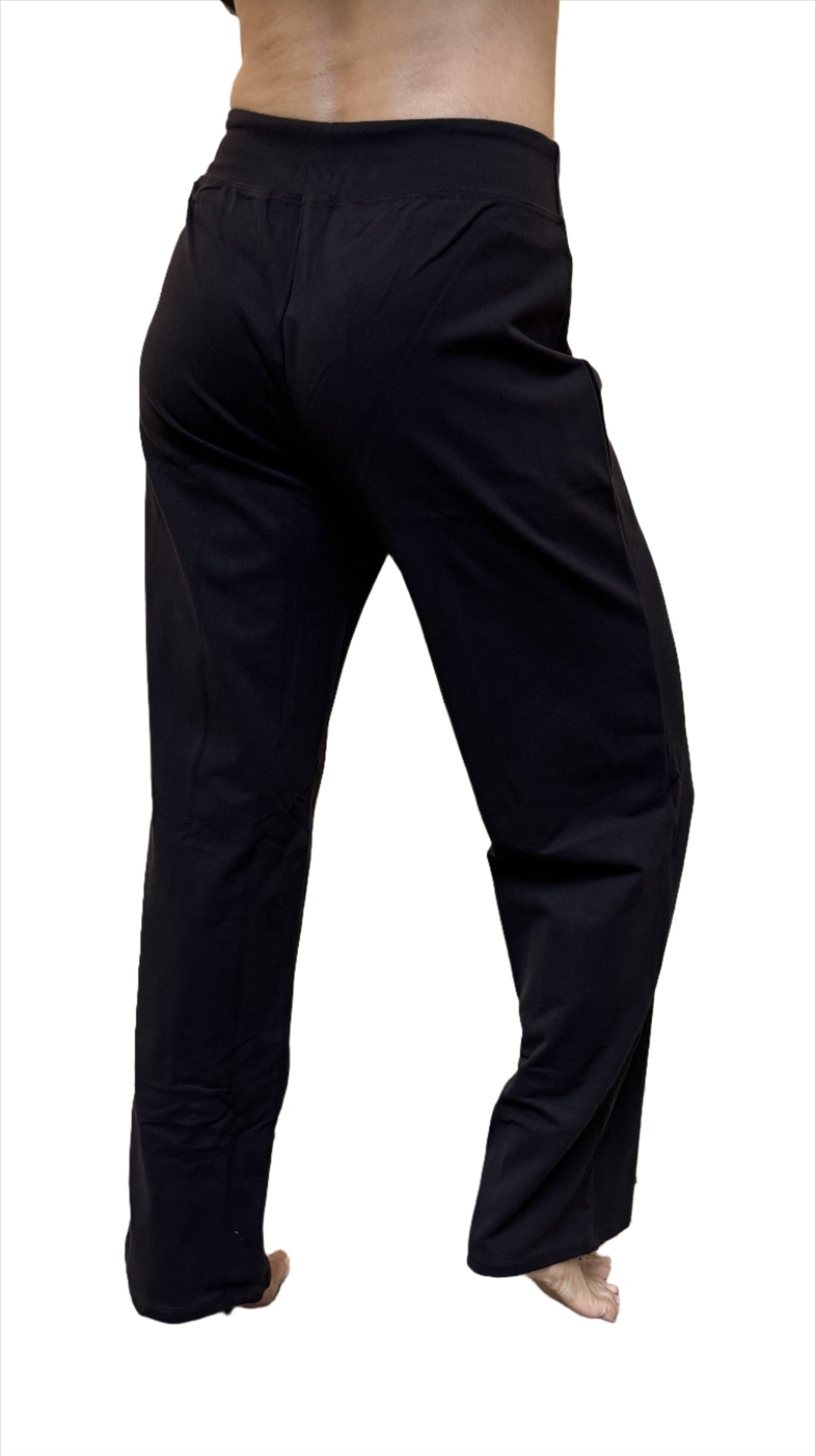 Loose One Step Ahead Pants with Drawstring in Chocolate