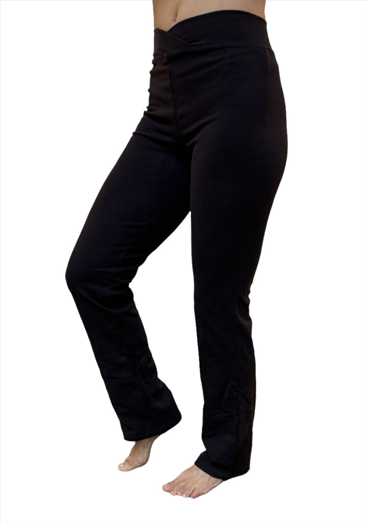 V front Boot Cut Pant From One Step Ahead Chocolate