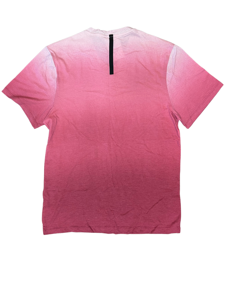 Onzie Yoga Mens Ombre V-Neck Tee Shirt 707 Black