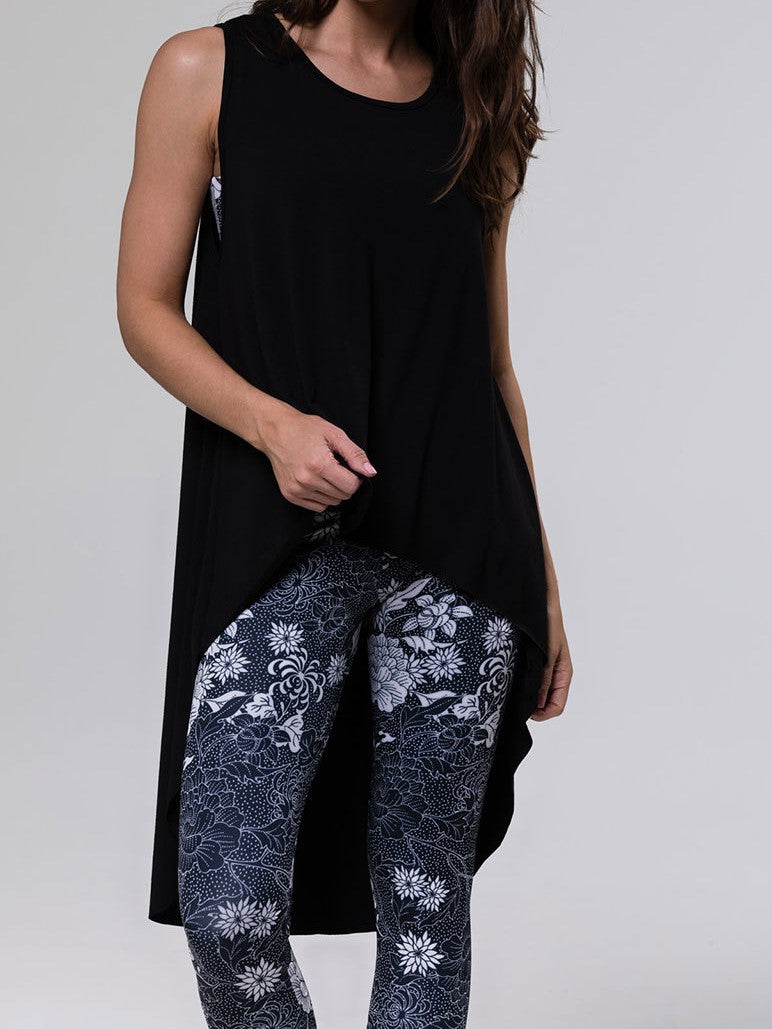 Onzie Hot Yoga 3120 High Low Tank Top-One Size