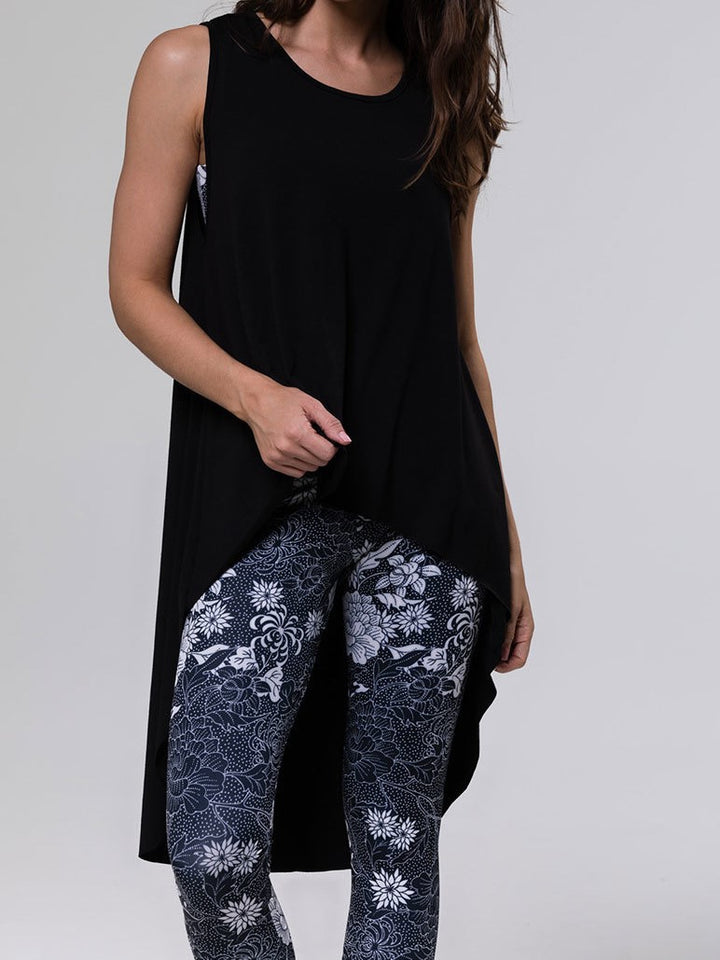 Onzie Hot Yoga 3120 High Low Tank Top-One Size