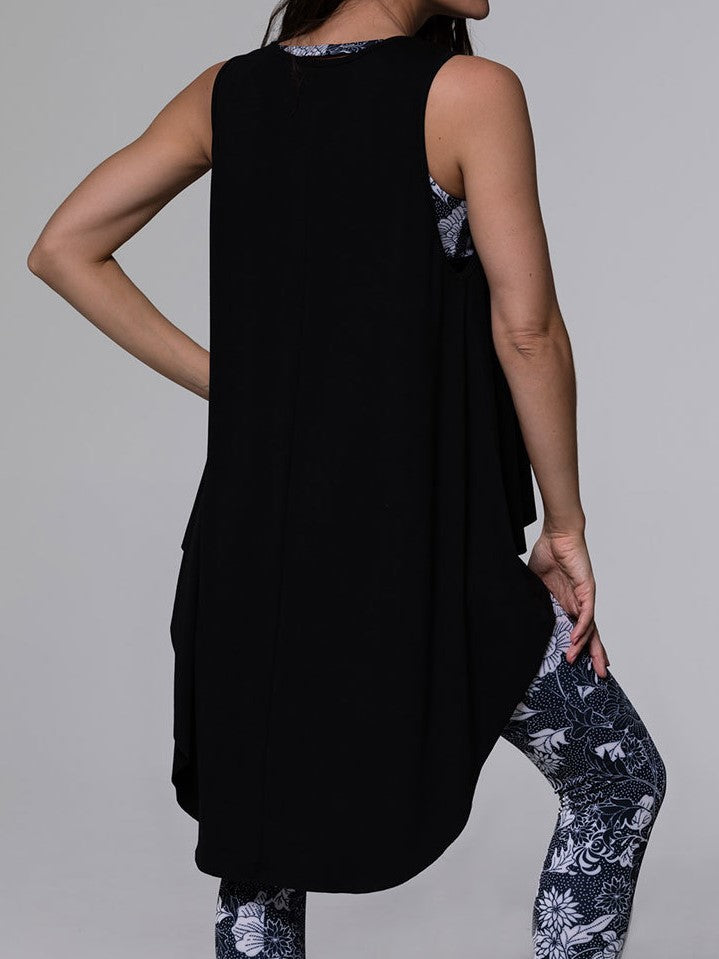 Onzie Hot Yoga 3120 High Low Tank Top-One Size