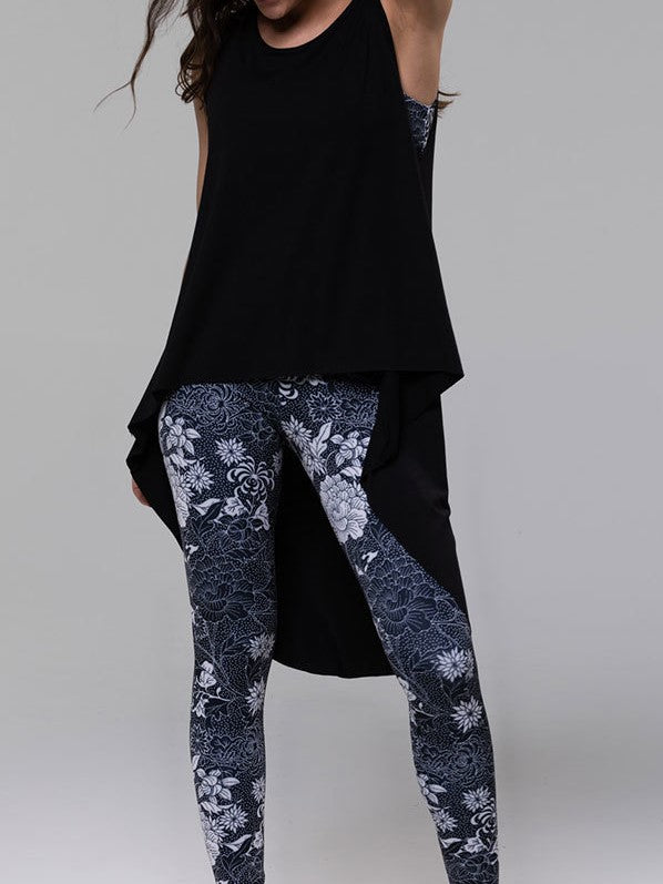 Onzie Hot Yoga 3120 High Low Tank Top-One Size