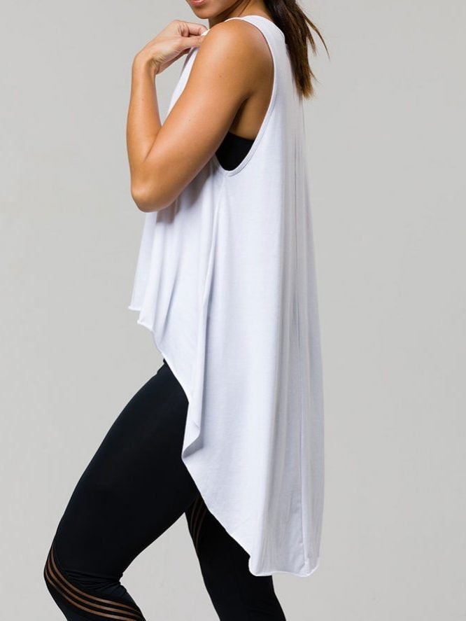 Onzie Hot Yoga 3120 High Low Tank Top-One Size