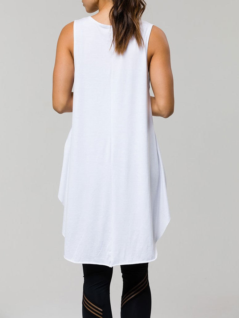 Onzie Hot Yoga 3120 High Low Tank Top-One Size