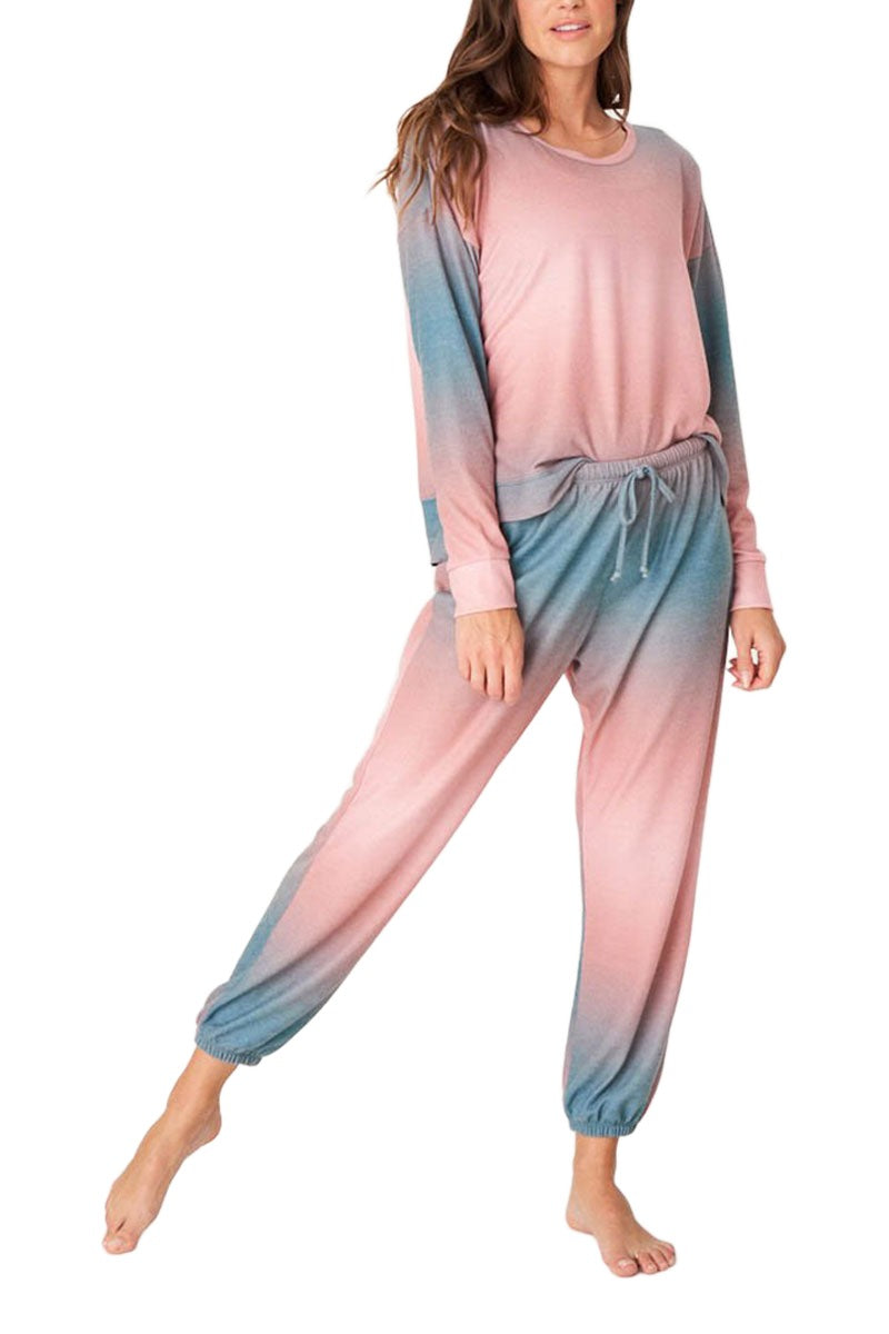 Onzie Flow High Low Sweatshirt 3767 Beach - Front View