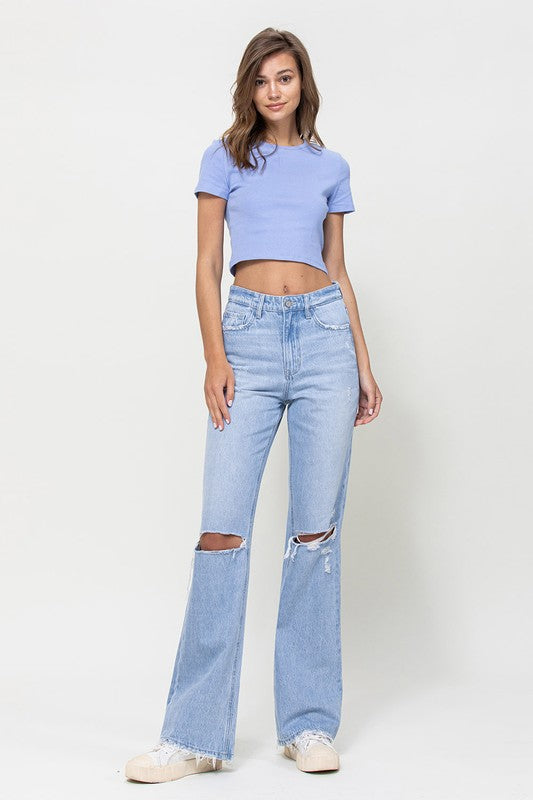 90's Vintage Flare Jeans by Flying Monkey