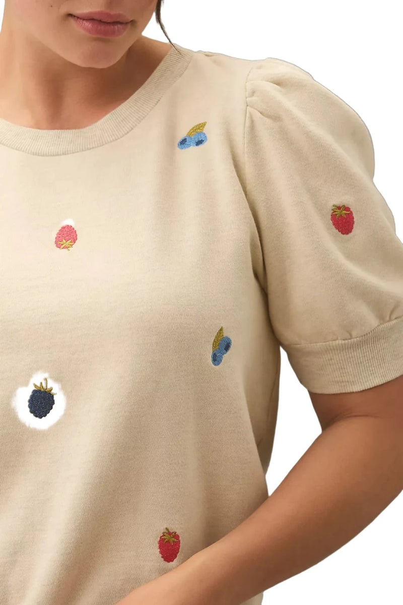 Beige with Berries TLA Tee Shirt