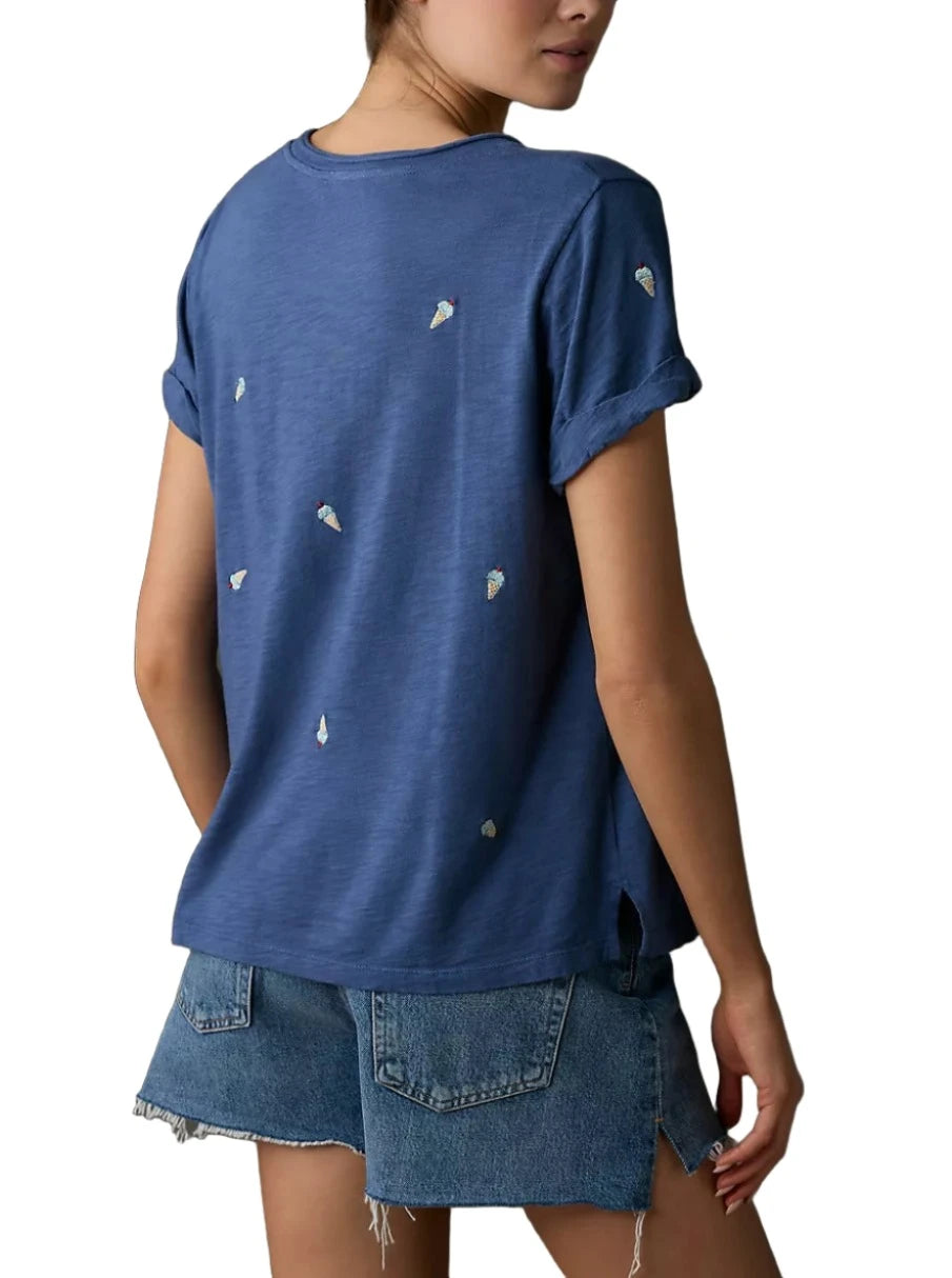 Blue TLA Ice Cream Tee Shirt