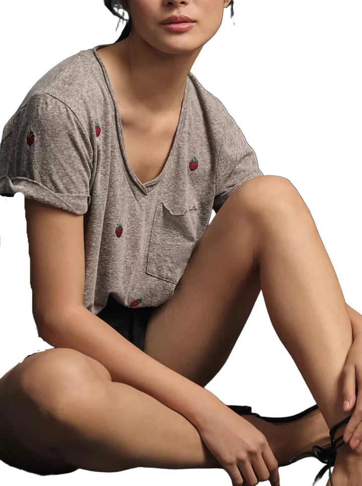 TLA Tee with Strawberries