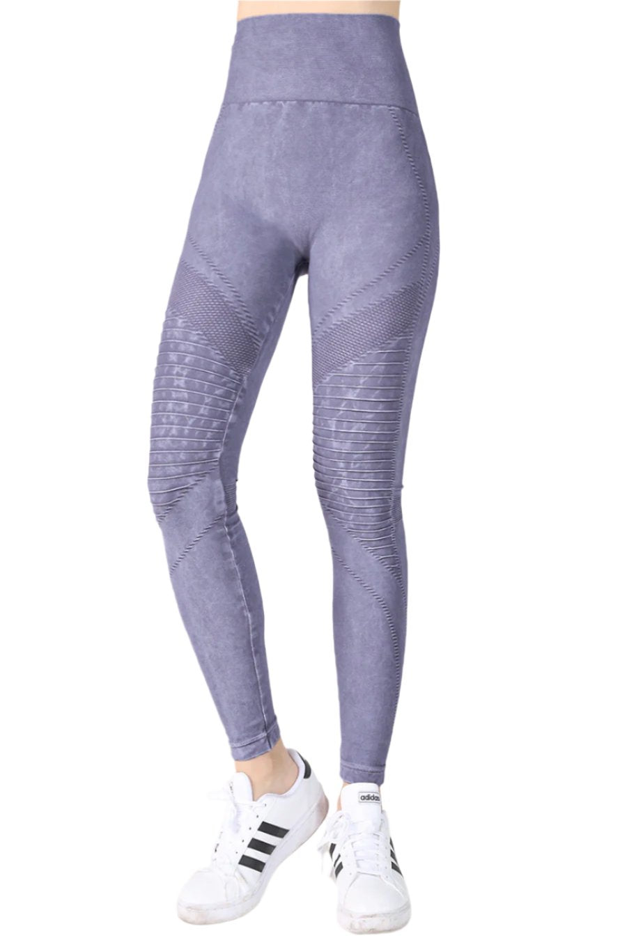 NikiBiki Seamless Leggings with Ribbed Panels NB7692