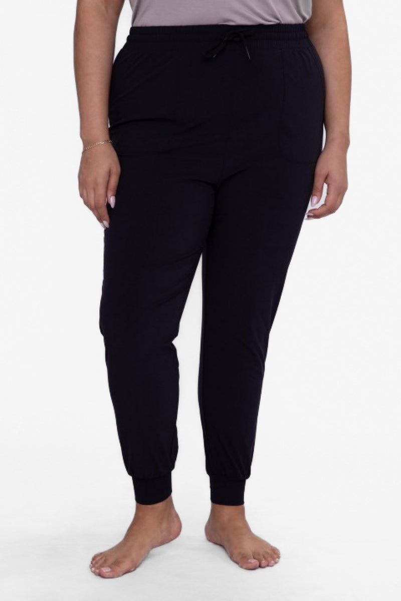Mono B Athleisure Cuffed Joggers AP-A1067 and Plus