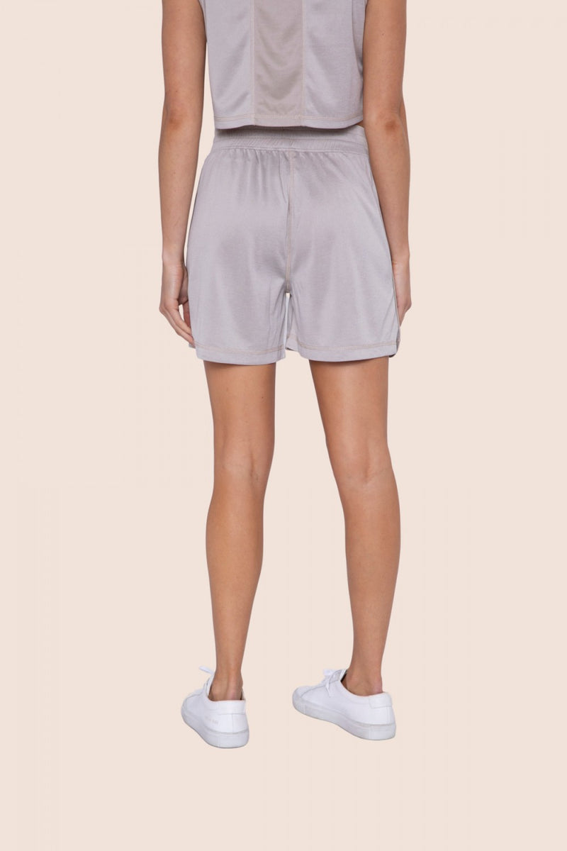 Mono B Micro-Perforated Active Shorts with Split Side Hem AP-B0384