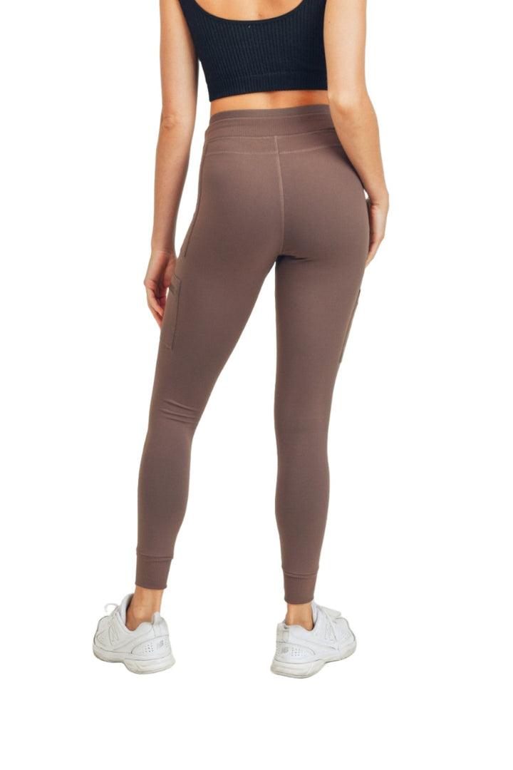 Mono B Fitted Cargo Pant AP1748 and Plus - Kaiki - Back View