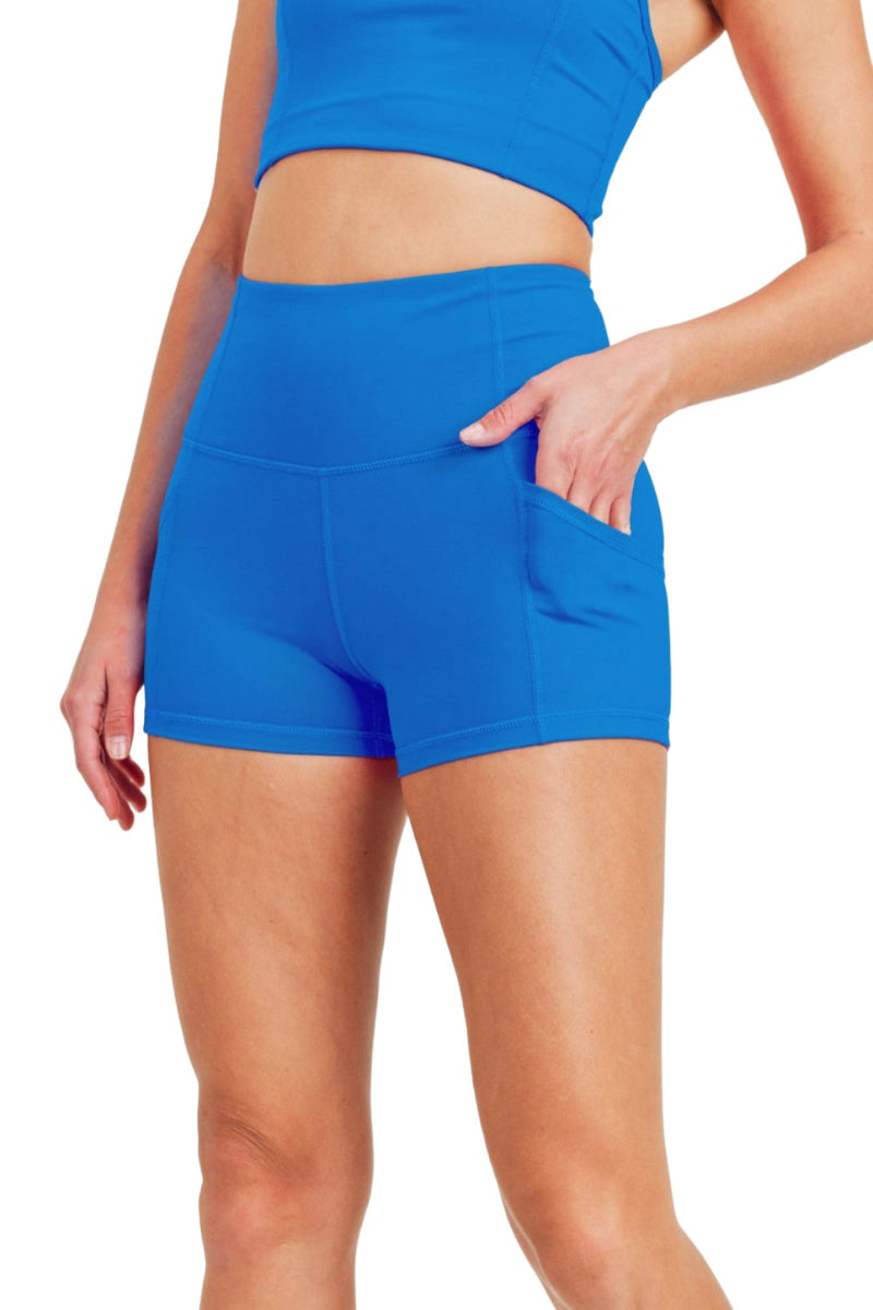 Mono B Essential High waist Athleisure Shorts APH-A0325