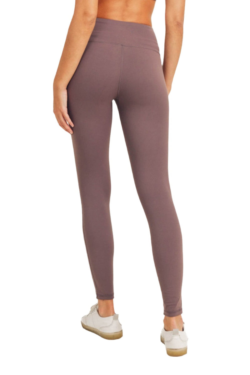 Venice High-Waist Leggings with Seam Details - APH-A0883 – The