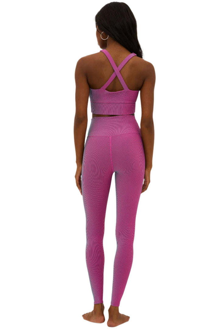 Beach Riot Tayler 7/8 Legging Sorbet Two Tone - Sorbet - Back Full View